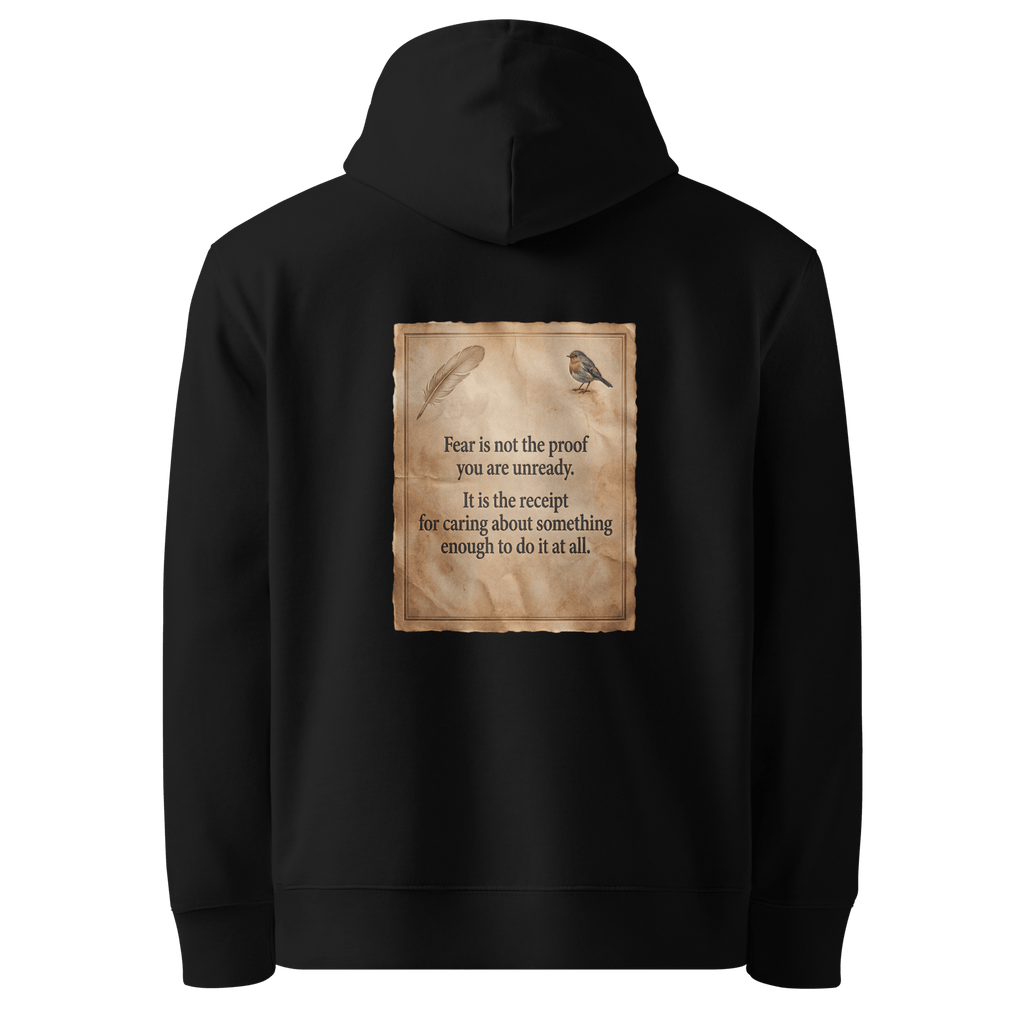 Fear As Receipt Hoodie - Ricki Robin