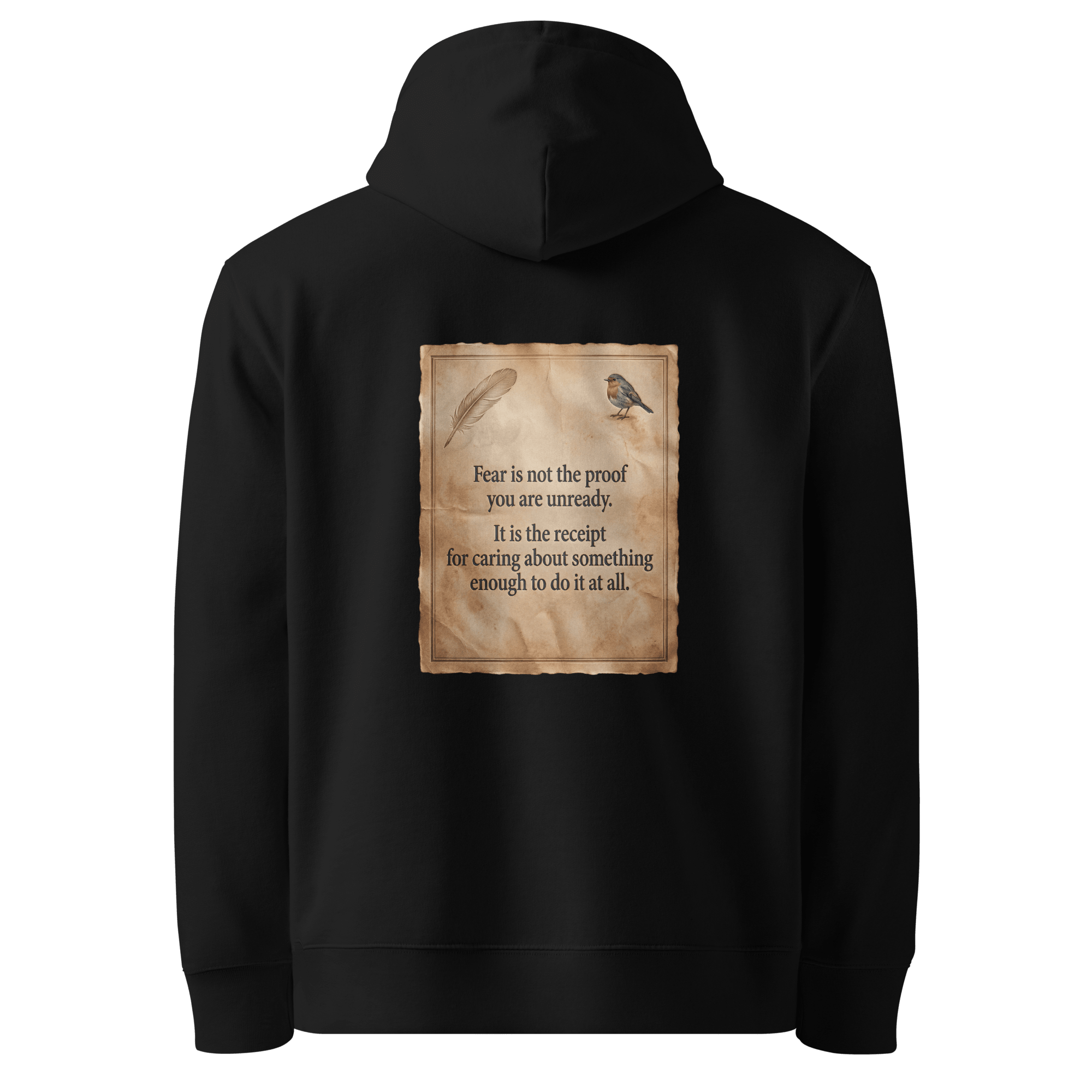 Fear As Receipt Hoodie - Ricki Robin