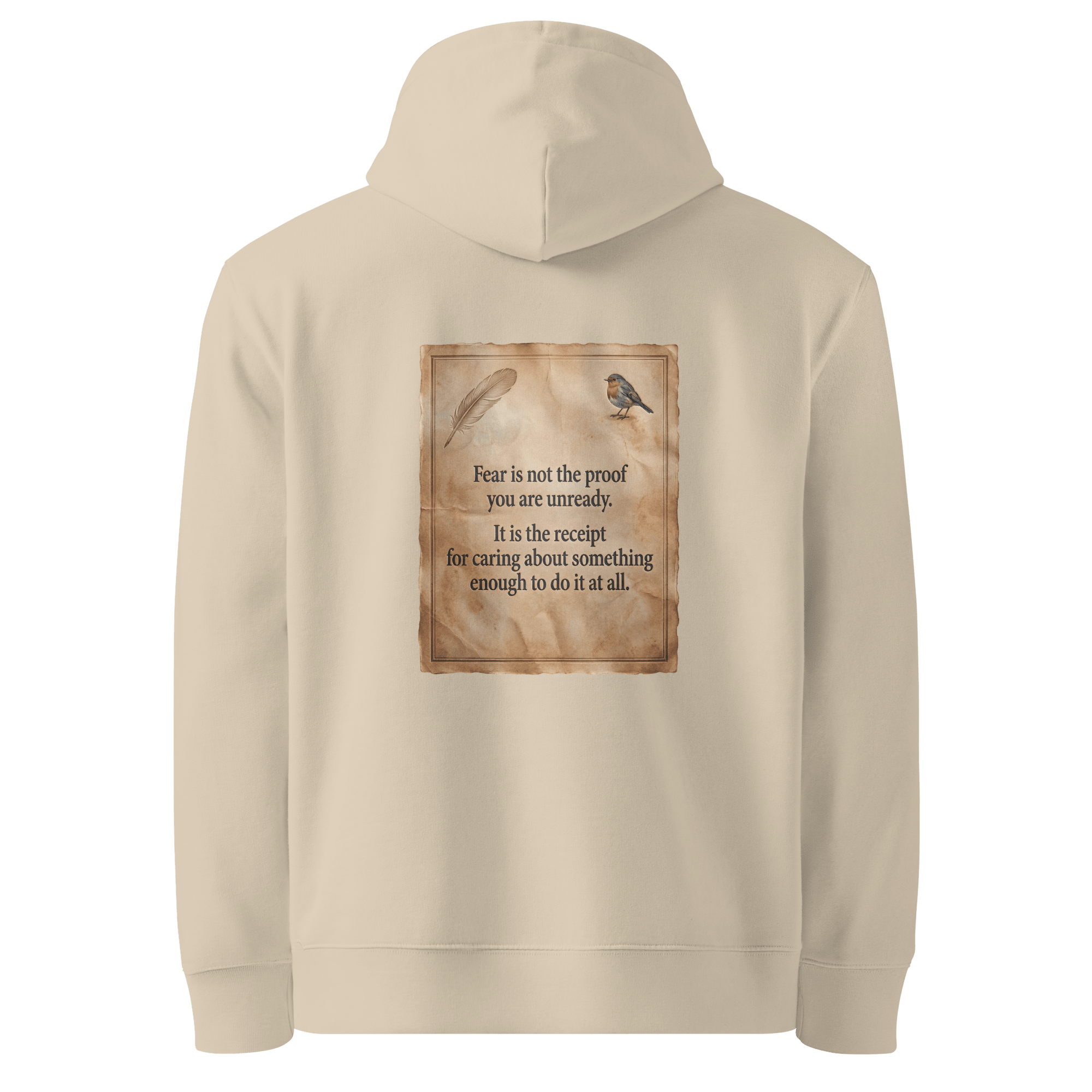 Fear As Receipt Hoodie - Ricki Robin