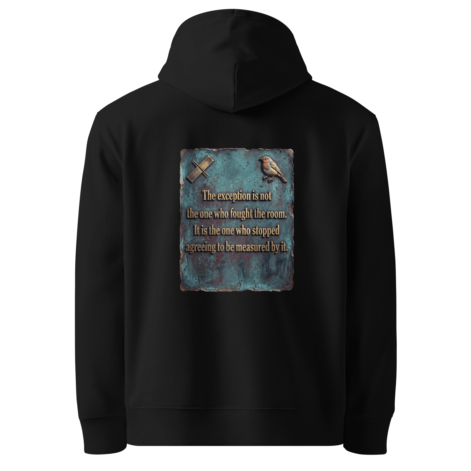 Stopped Measuring Hoodie — Ricki Robin
