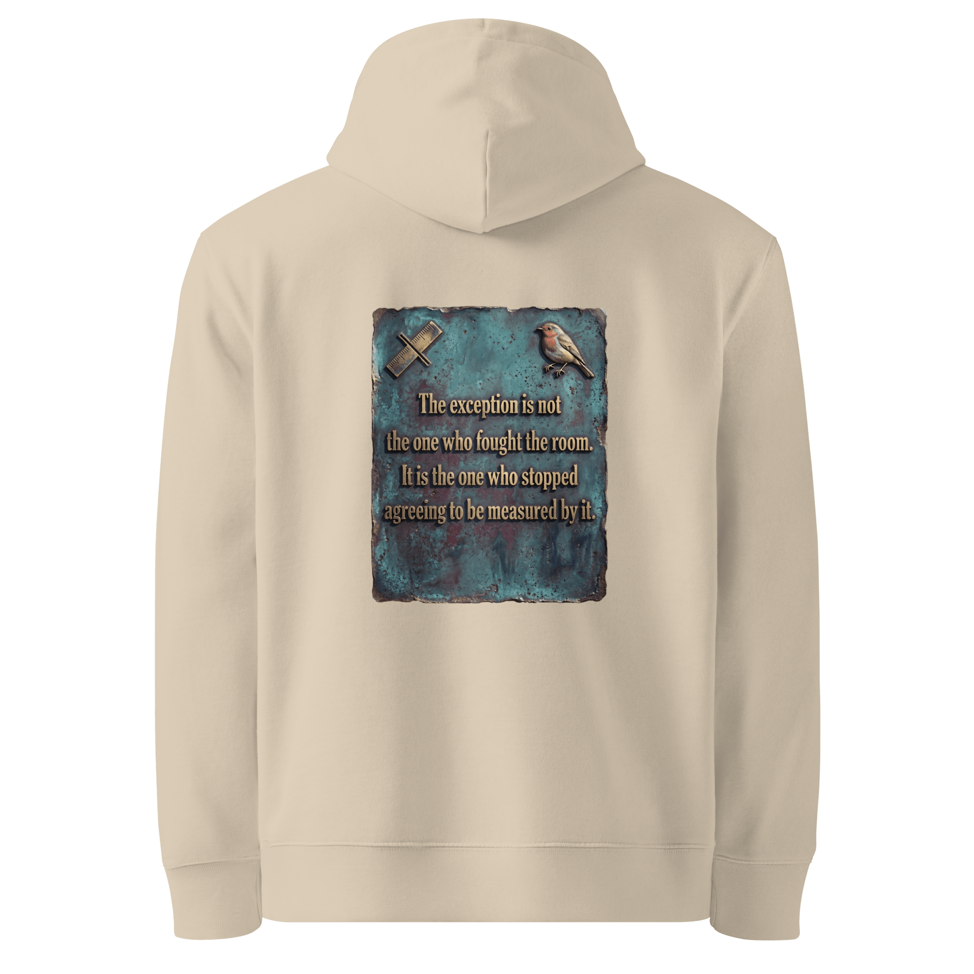 Stopped Measuring Hoodie — Ricki Robin