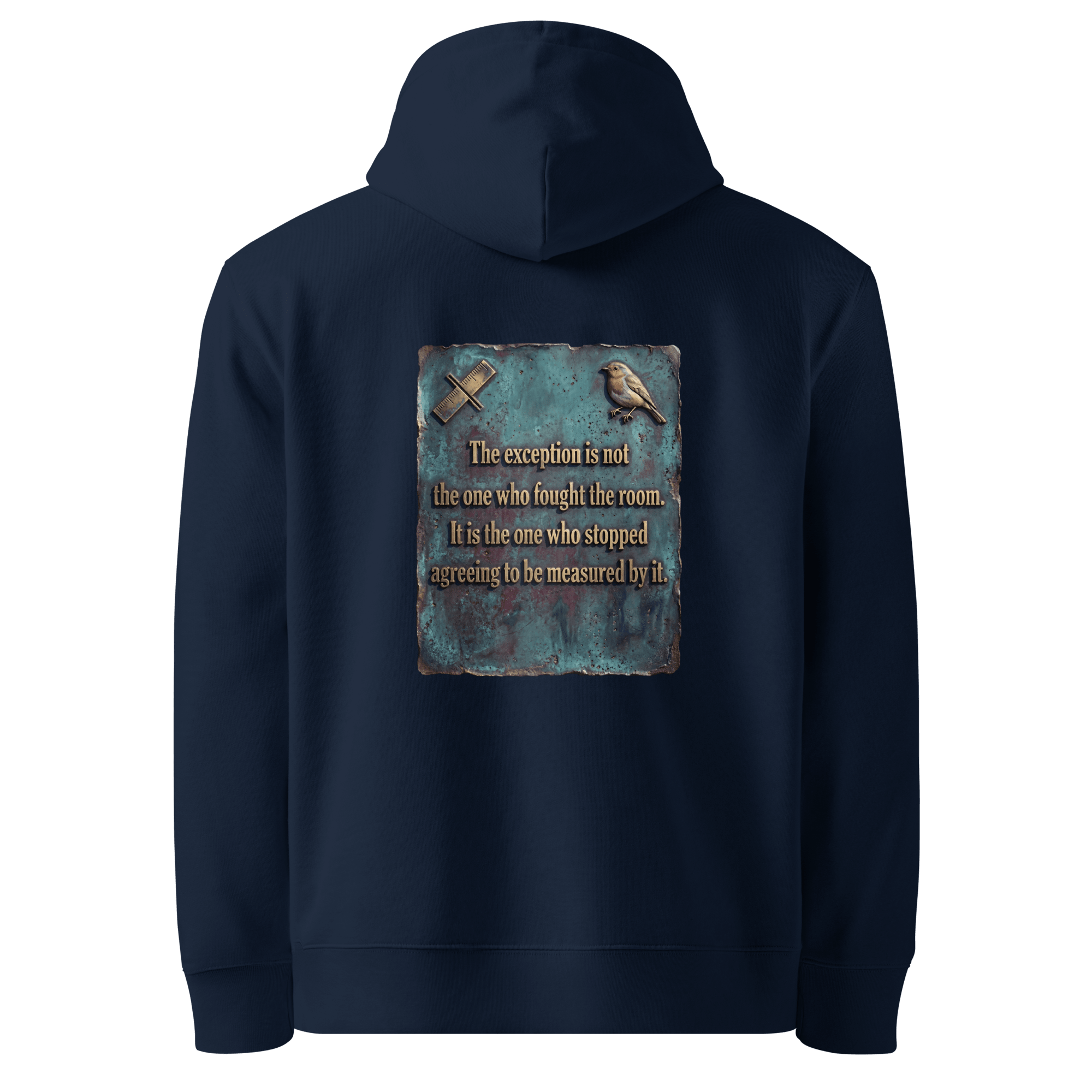 Stopped Measuring Hoodie — Ricki Robin