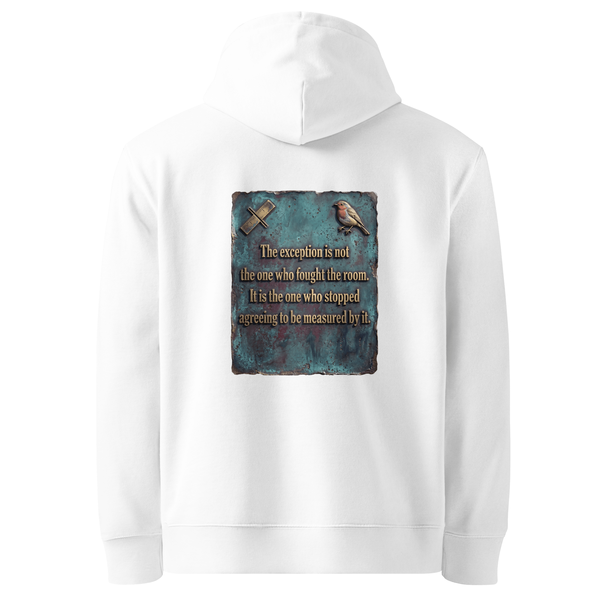 Stopped Measuring Hoodie — Ricki Robin