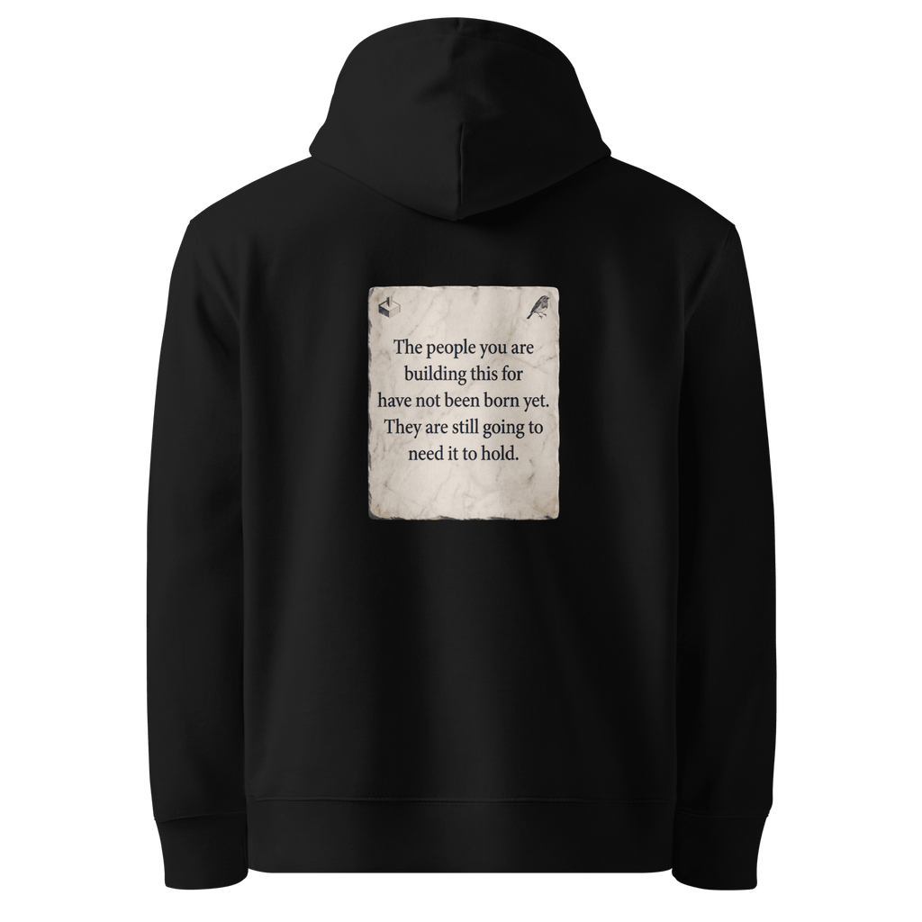 Not Been Born Yet Hoodie — Ricki Robin