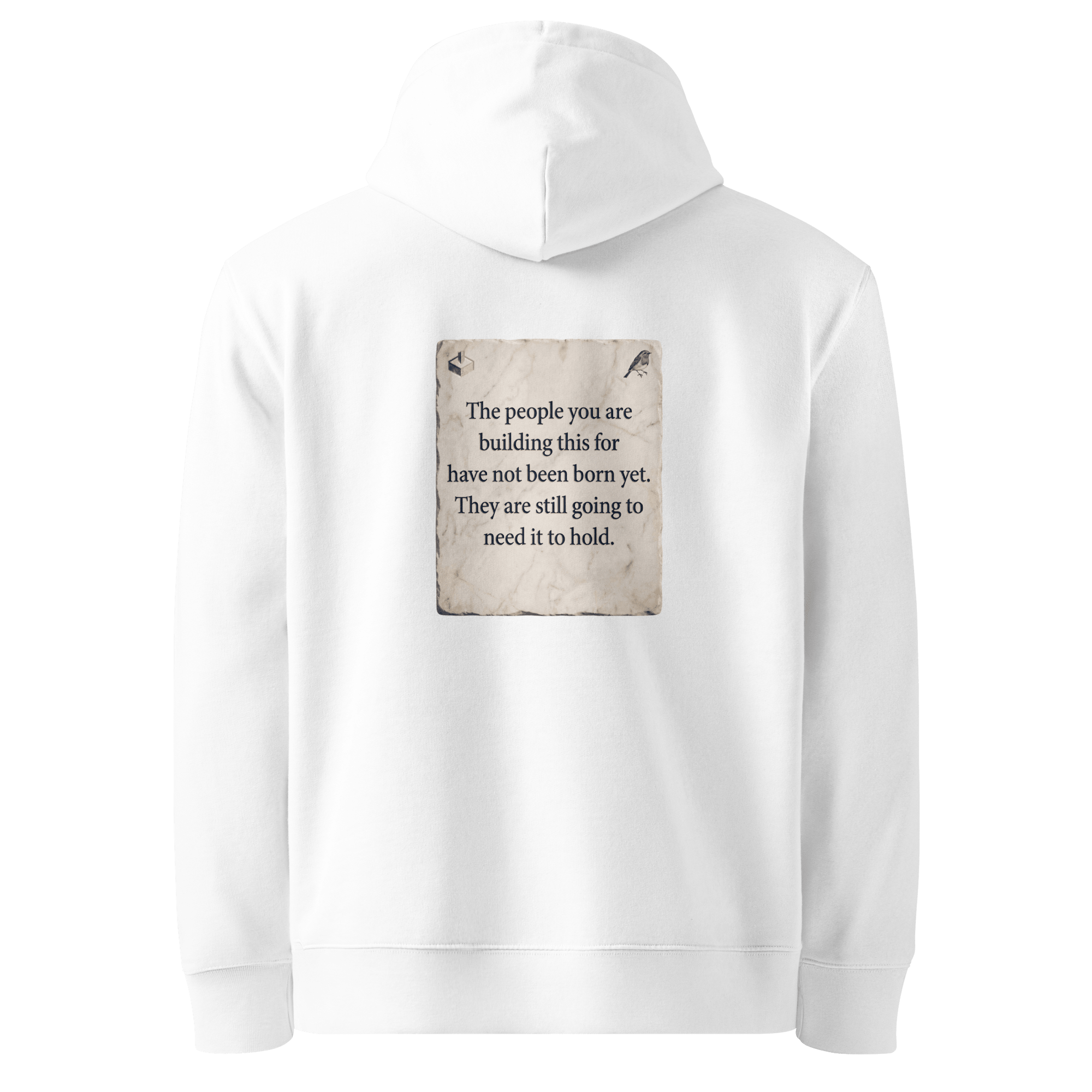 Not Been Born Yet Hoodie — Ricki Robin