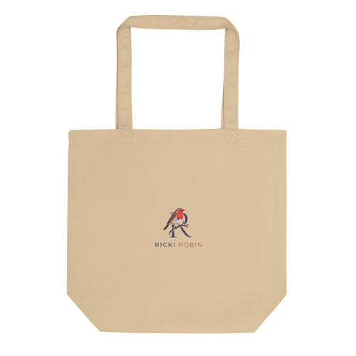 Joy Quietly Christmas tote bag, back