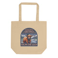 Season's Greetings From The Glen Christmas tote bag, front