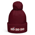 Ho Ho Ho Christmas Pom-Pom Beanie - Ricki Robin