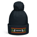 Fair Isle Christmas Pom-Pom Beanie - Ricki Robin
