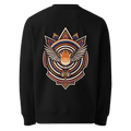 Arched Shield Sweater - Abstract Robin