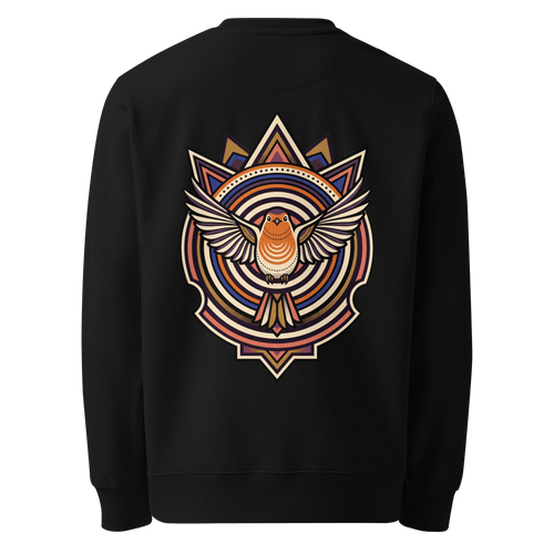 Arched Shield Heavyweight Sweatshirt - Abstract Robin