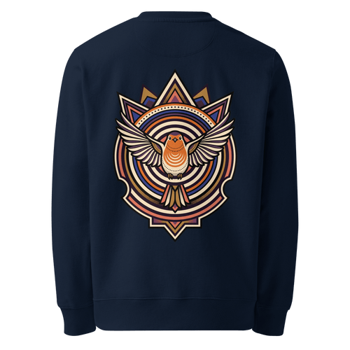 Arched Shield Heavyweight Sweatshirt - Abstract Robin
