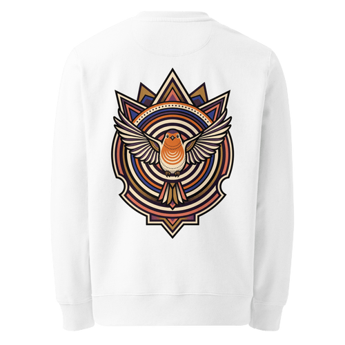 Arched Shield Heavyweight Sweatshirt - Abstract Robin