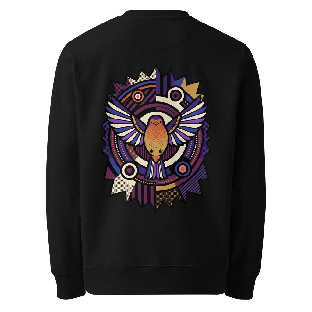 Atomic Deco Sweater - Abstract Robin