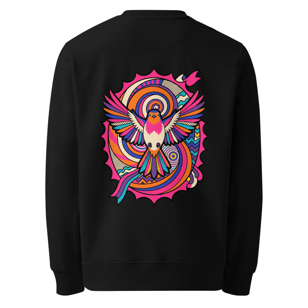Comet Tail Sweater - Abstract Robin