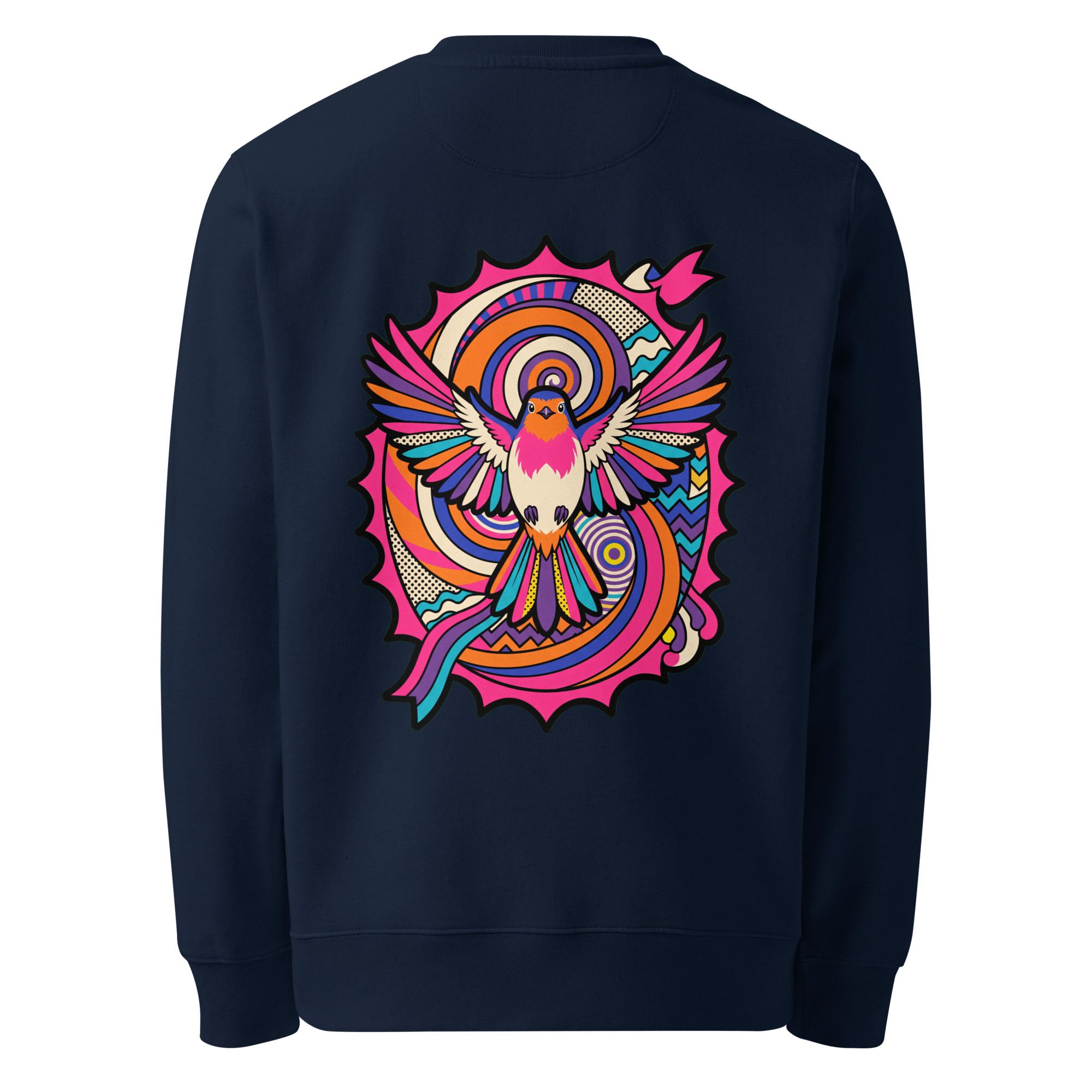 Comet Tail Sweater - Abstract Robin