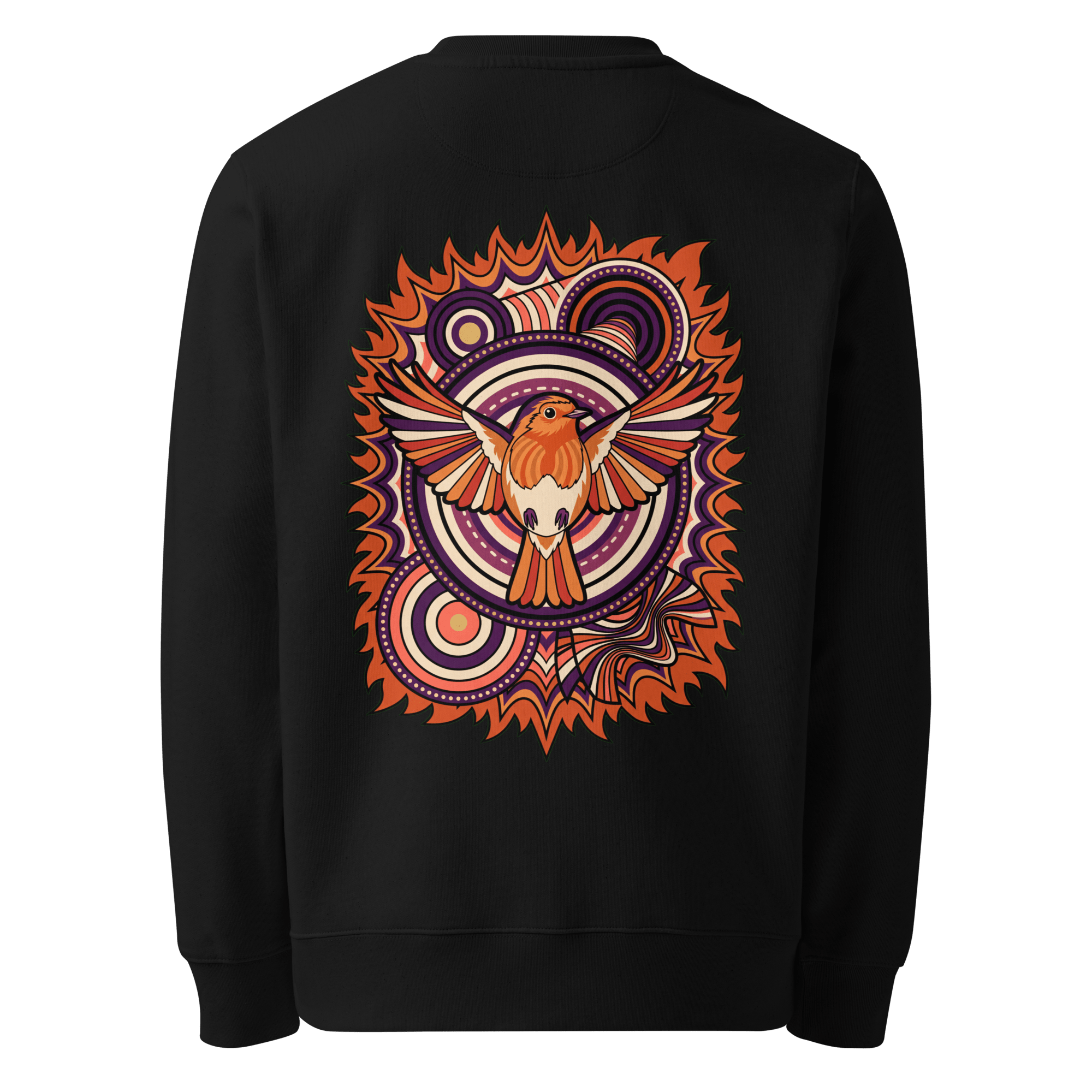 Ember Mandala Sweater - Abstract Robin