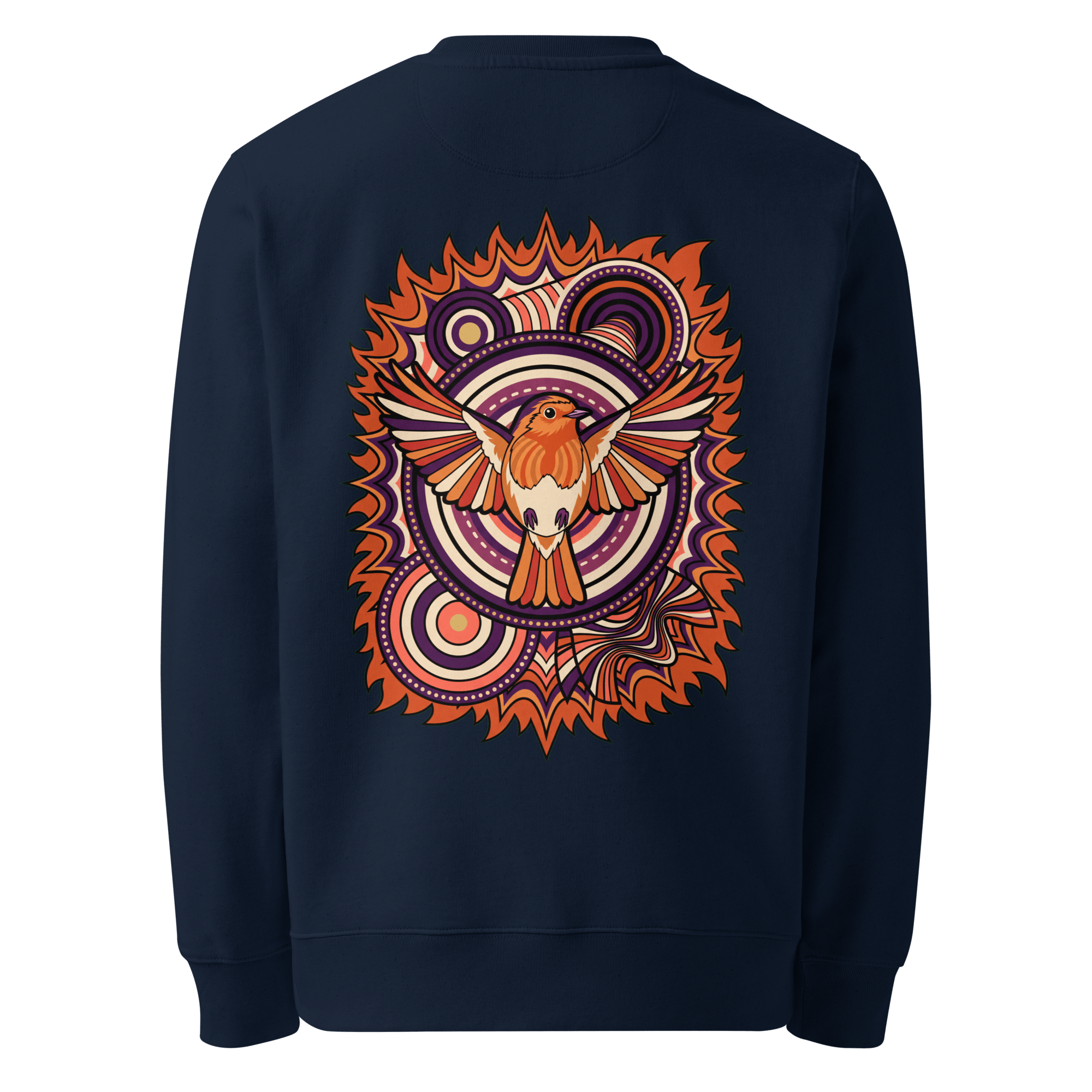 Ember Mandala Sweater - Abstract Robin