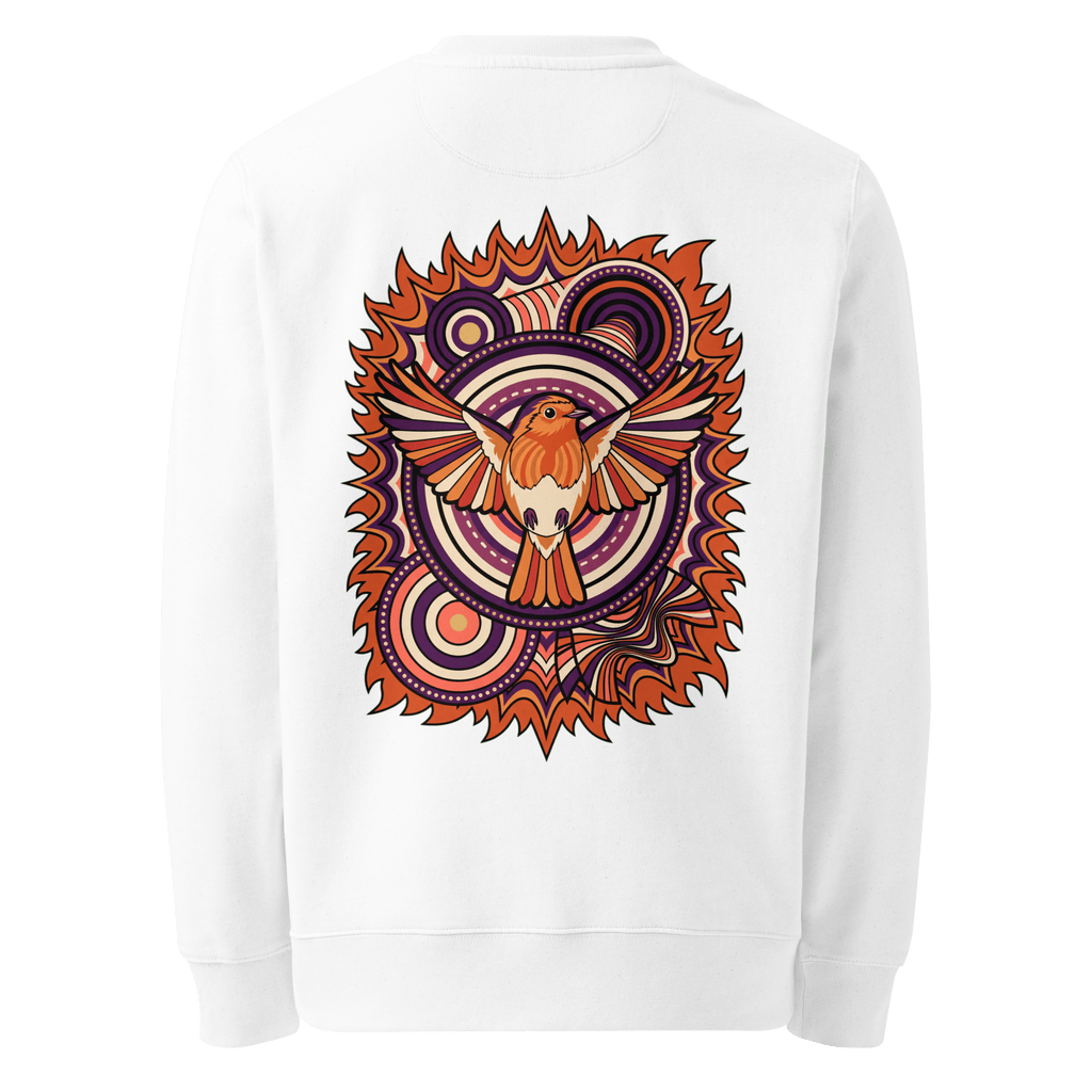 Ember Mandala Heavyweight Sweatshirt - Abstract Robin