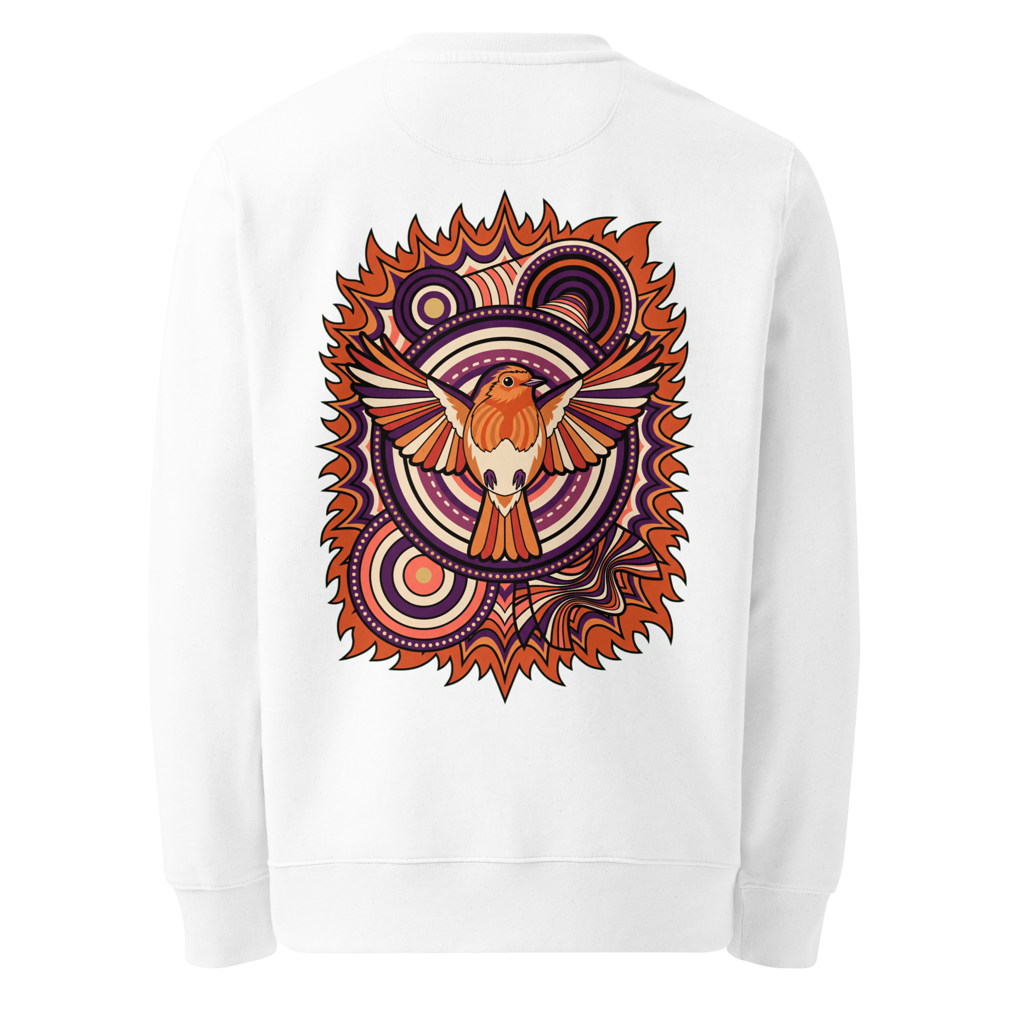 Ember Mandala Sweater - Abstract Robin