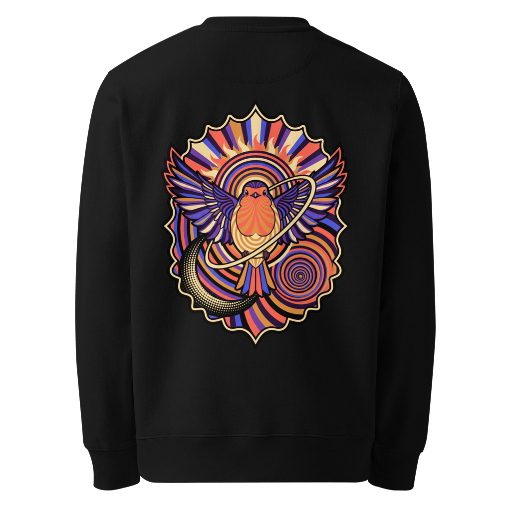 Gilded Medallion Sweater - Abstract Robin
