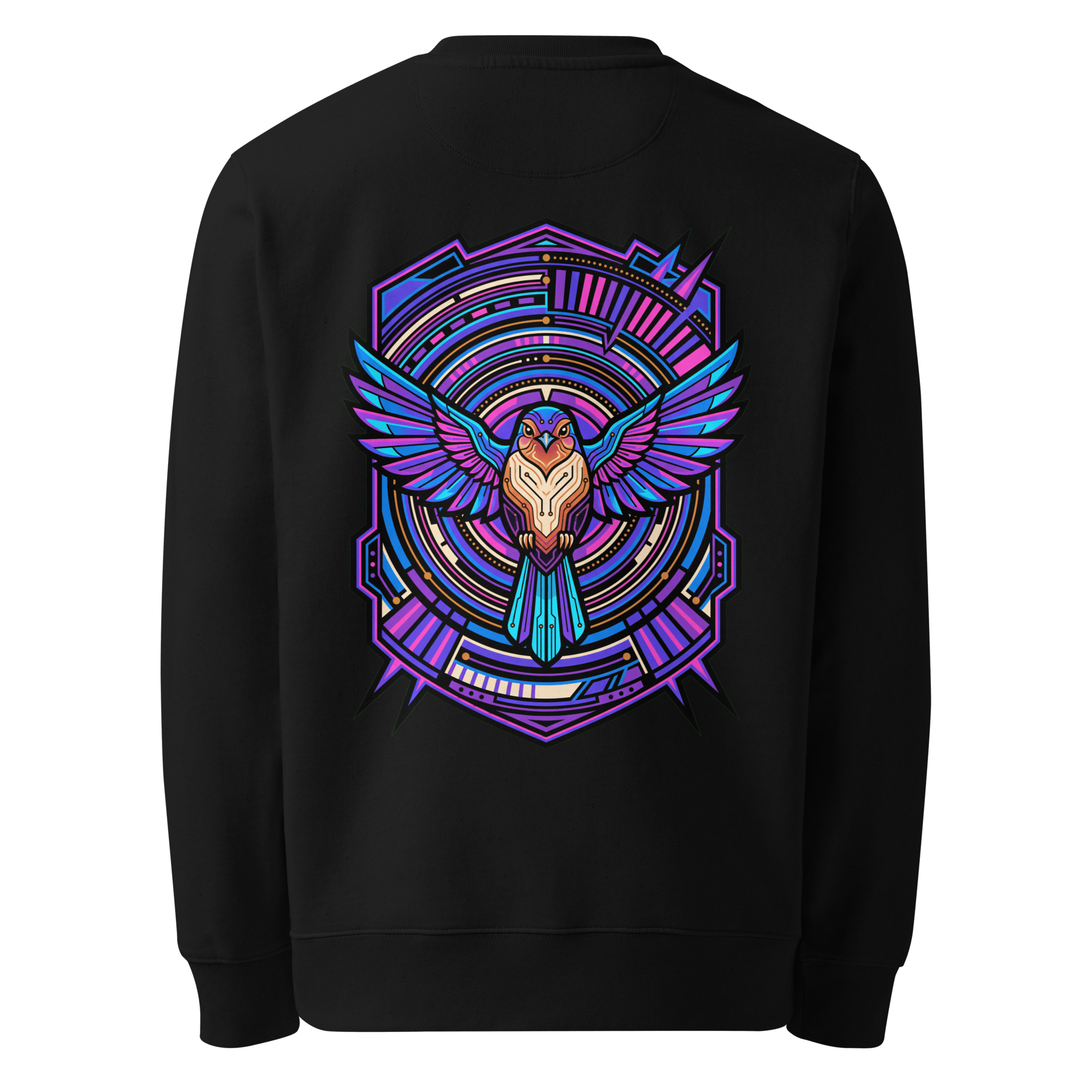 Hypnotic Tunnel Sweater - Abstract Robin