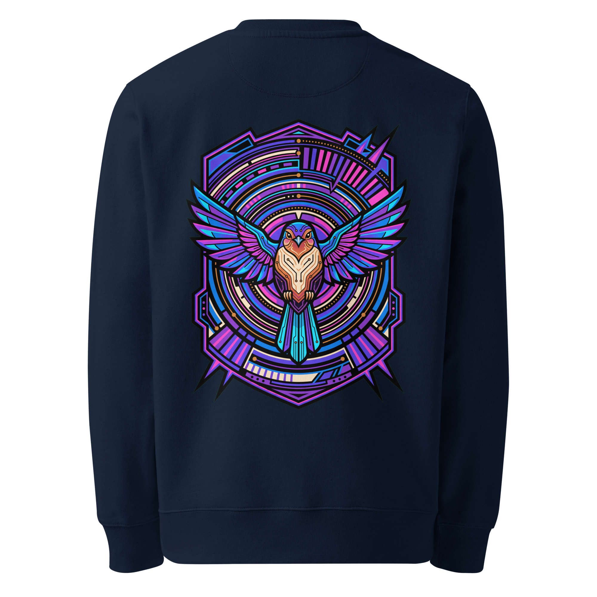 Hypnotic Tunnel Sweater - Abstract Robin