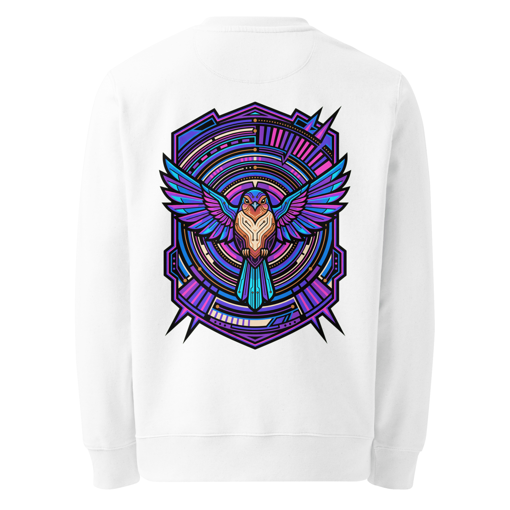 Hypnotic Tunnel Sweater - Abstract Robin