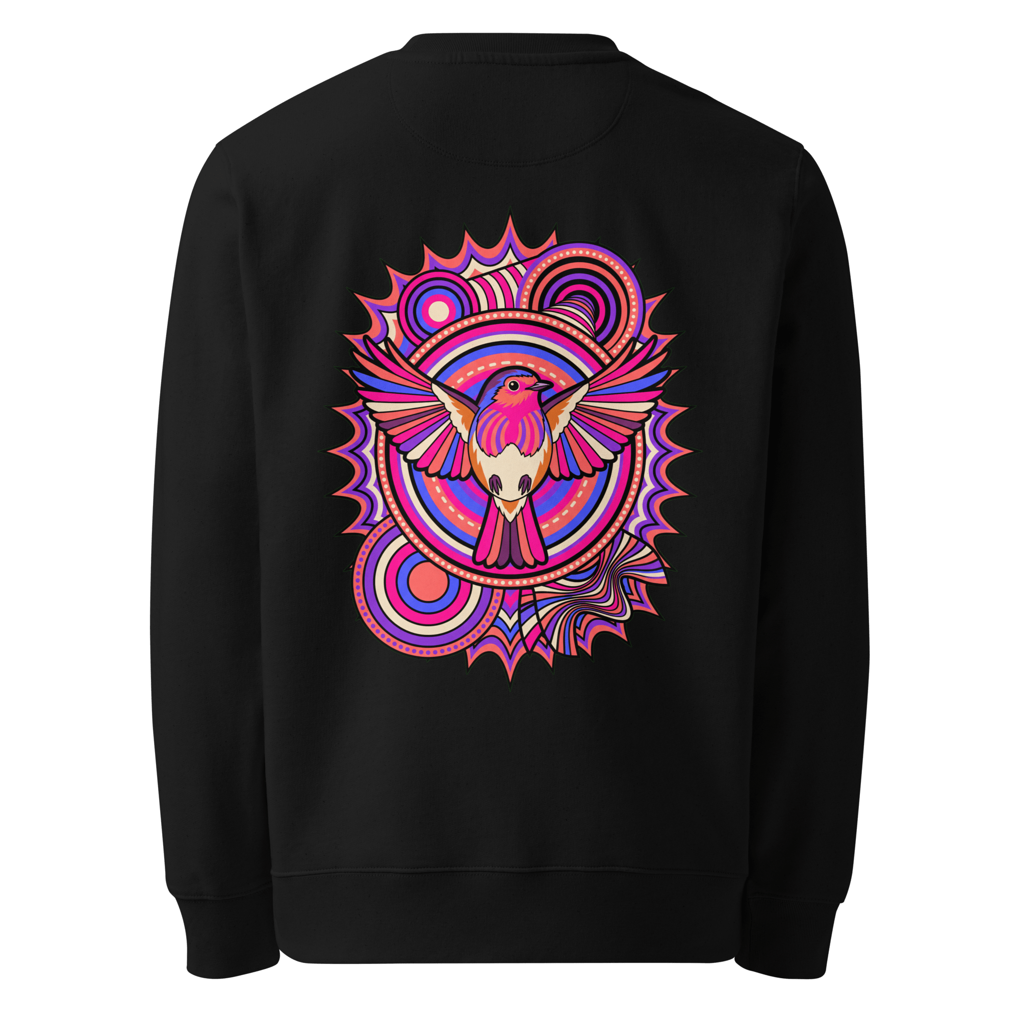 Kaleidoscope Totem Sweater - Abstract Robin