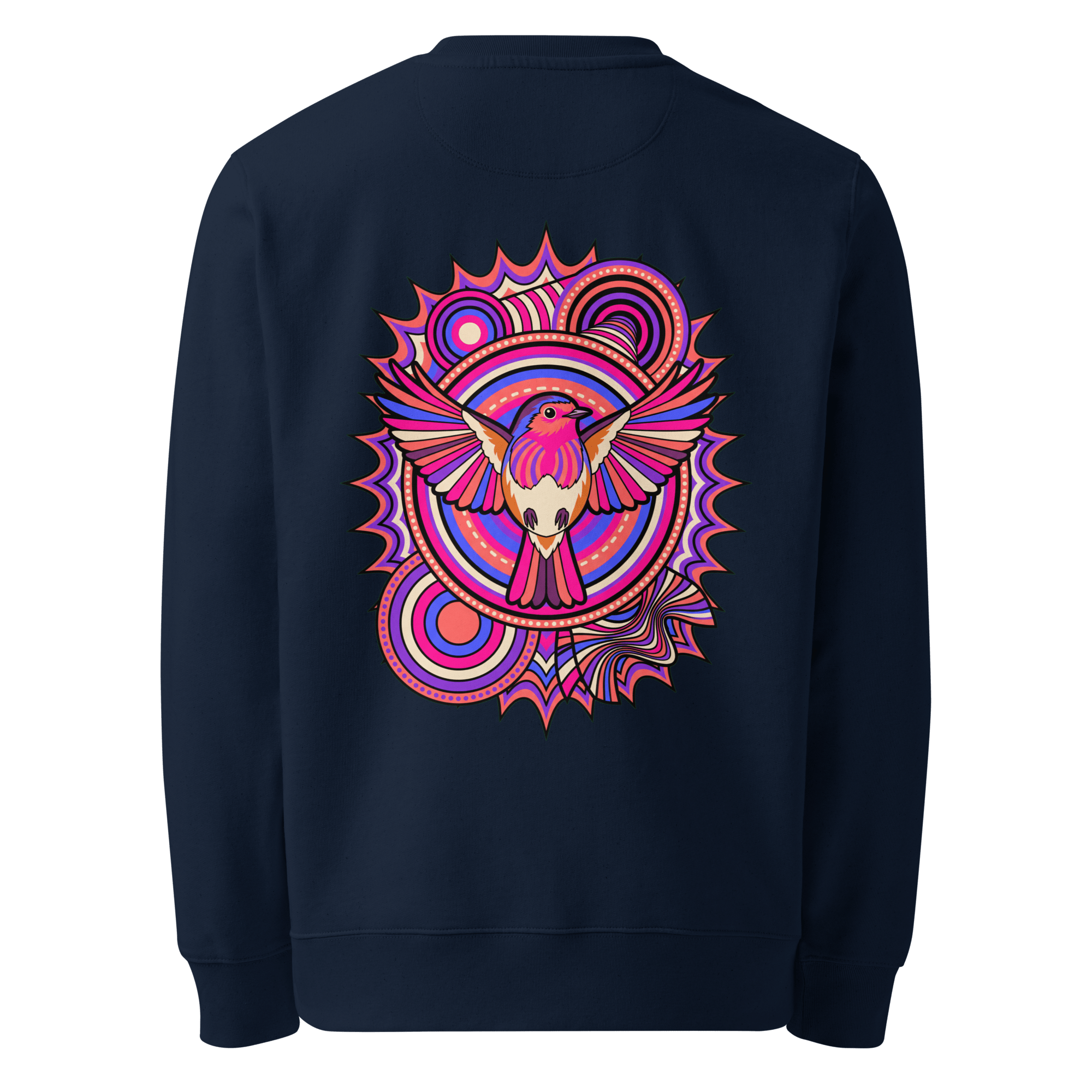 Kaleidoscope Totem Sweater - Abstract Robin