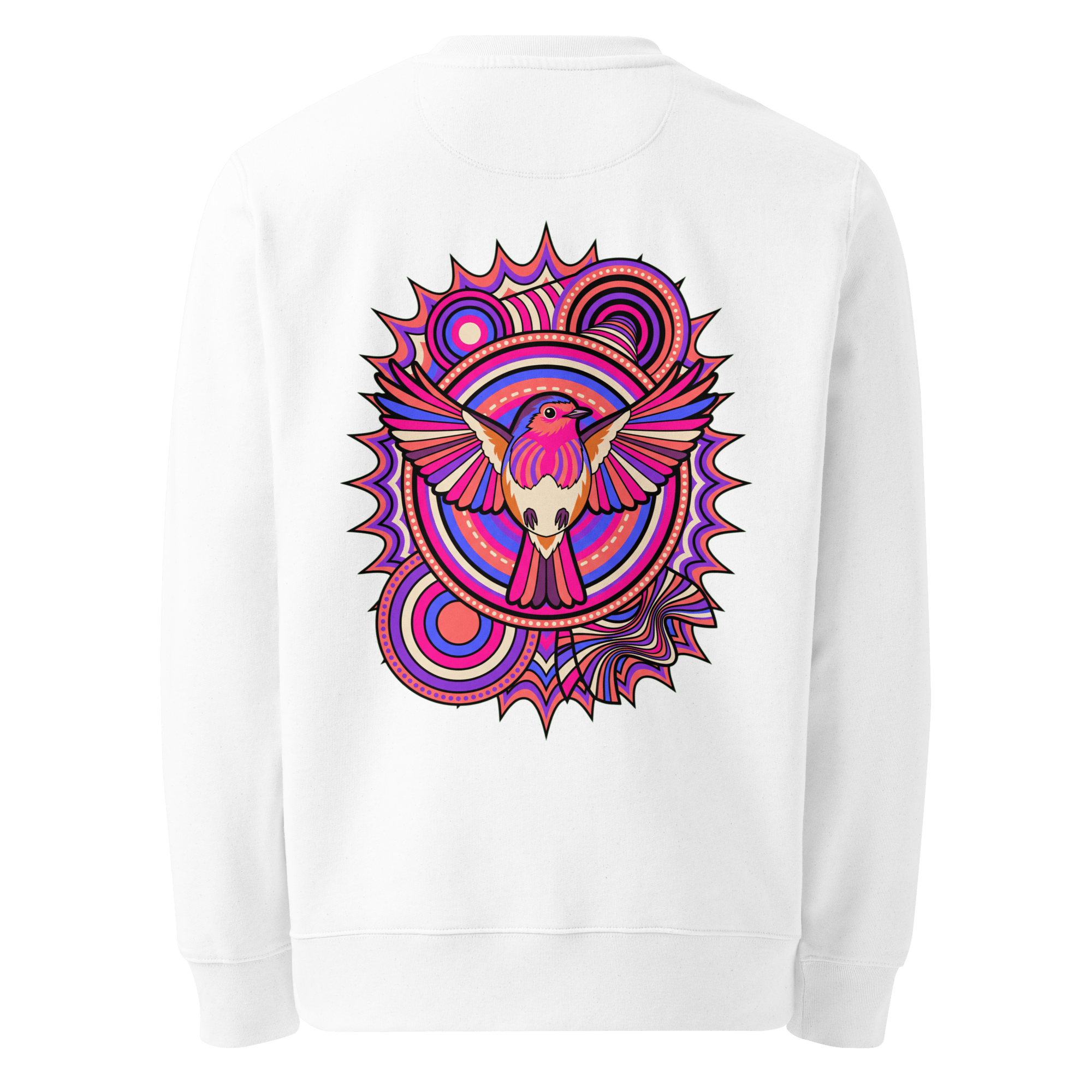 Kaleidoscope Totem Sweater - Abstract Robin