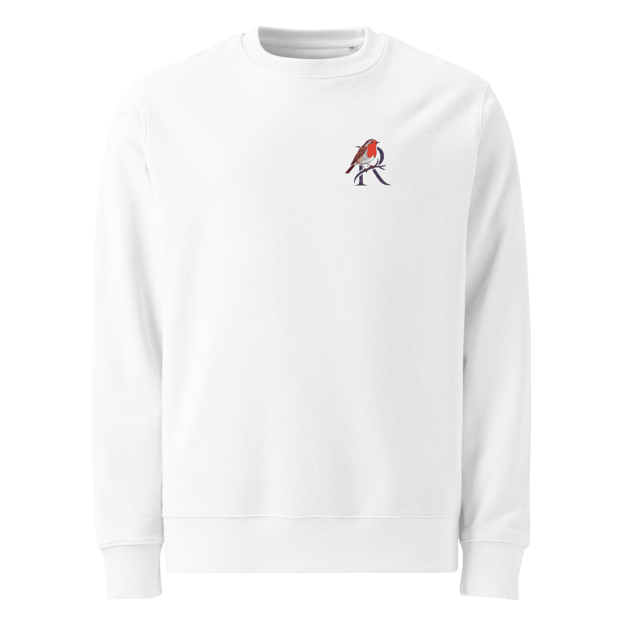 Liquid Chrome Sweater - Abstract Robin