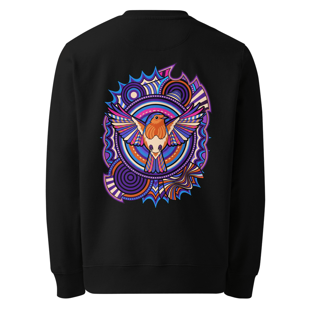 Orbit Portal Sweater - Abstract Robin