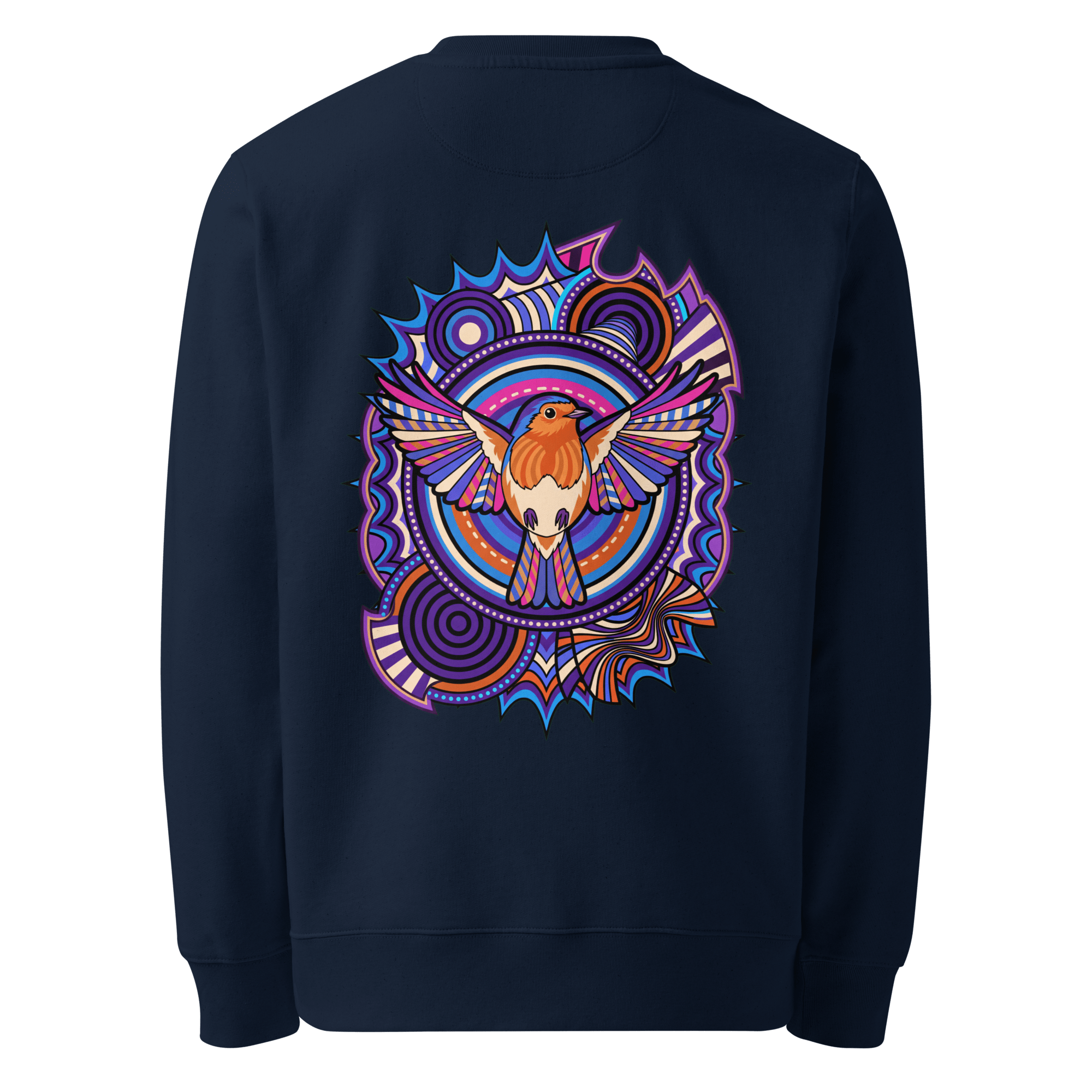 Orbit Portal Sweater - Abstract Robin