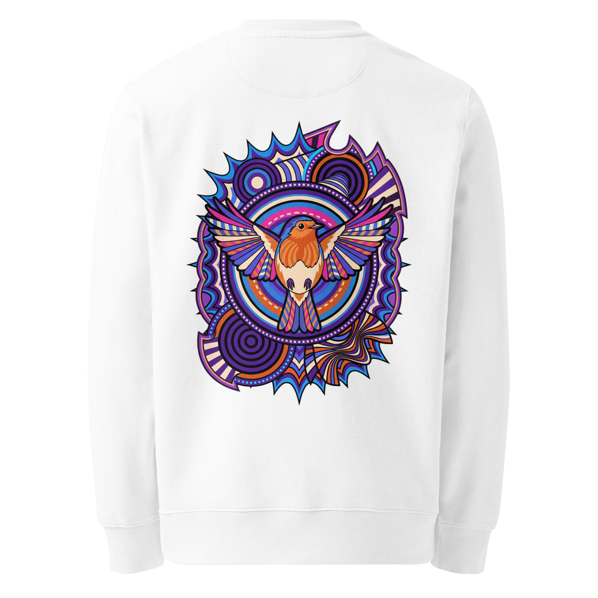 Orbit Portal Sweater - Abstract Robin