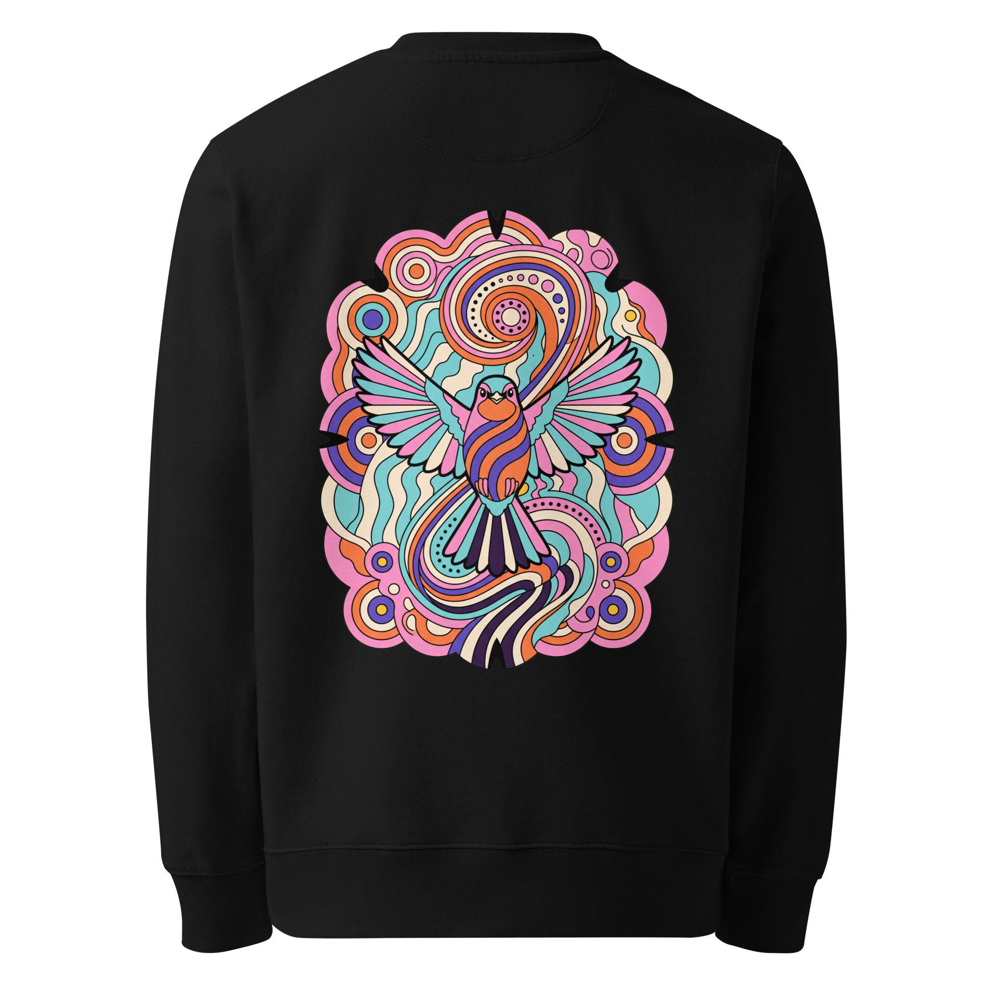 Pastel Marble Sweater - Abstract Robin