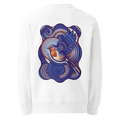 Ribbon Swirl Heavyweight Sweatshirt - Abstract Robin