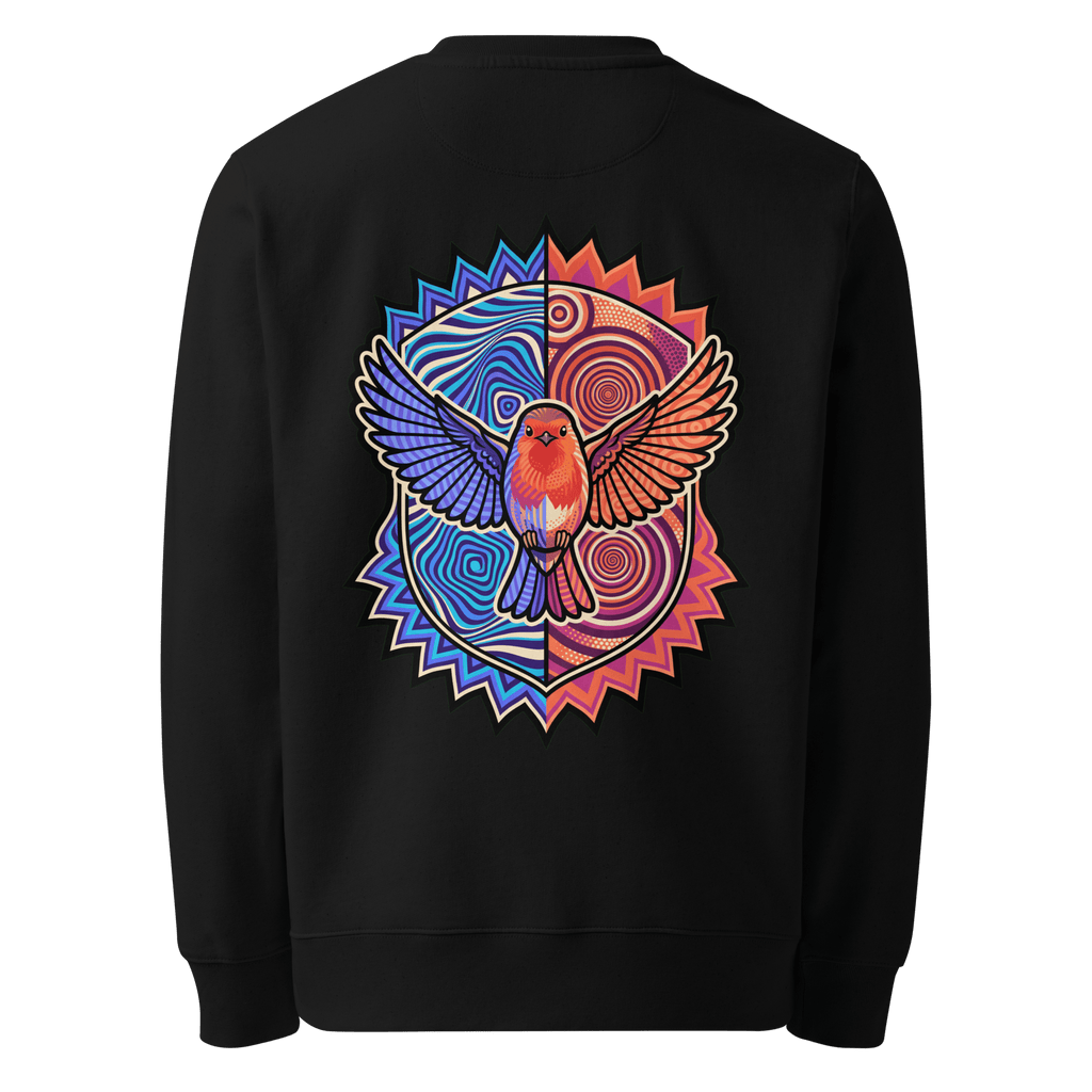 Solar Disc Sweater - Abstract Robin