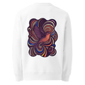 Wave Flight Heavyweight Sweatshirt - Abstract Robin