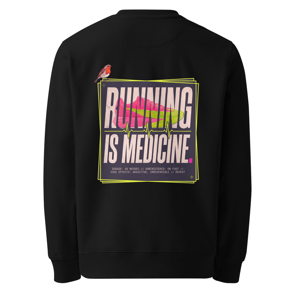 Running Is Medicine – Sweater – DB Running
