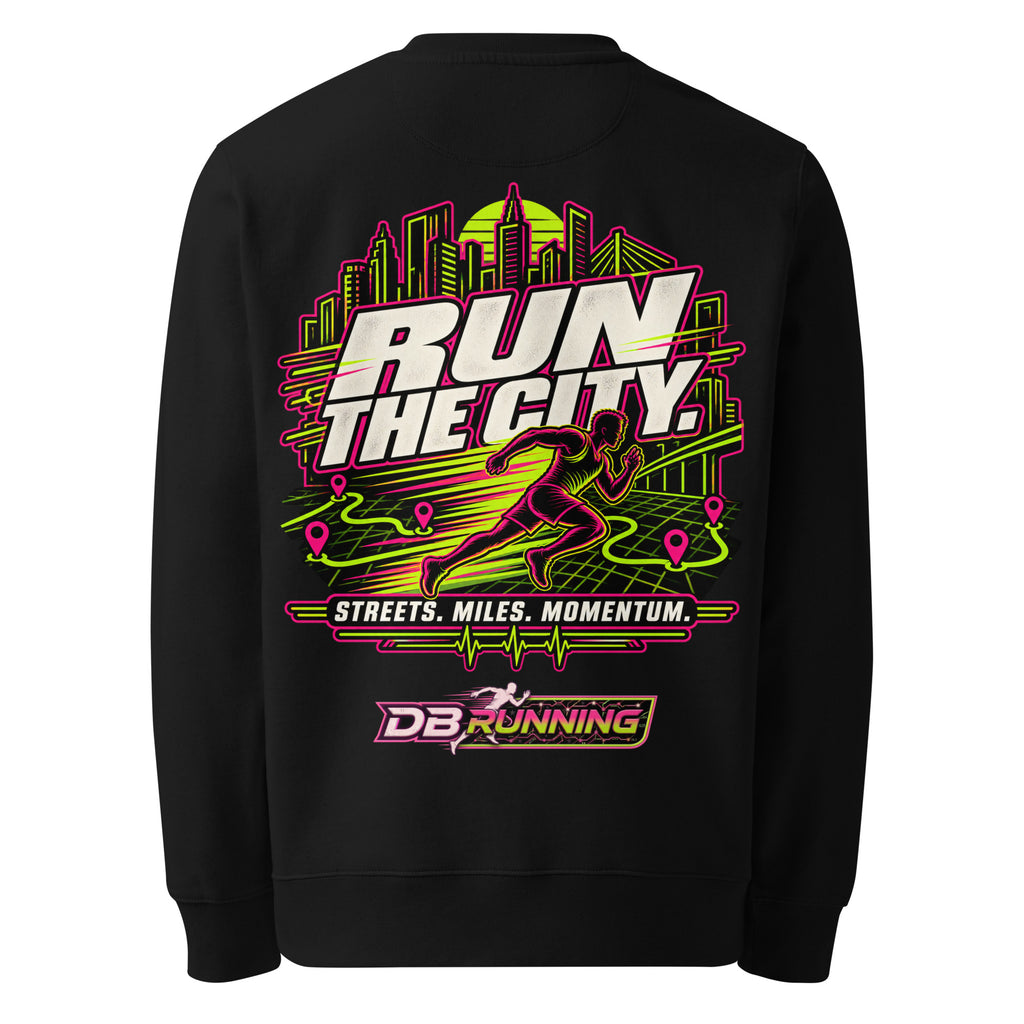 Run the City Male - Heavyweight Sweatshirt - DB Running