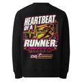 Heartbeat of a Runner Female - Heavyweight Sweatshirt - DB Running