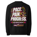 Pace. Pain. Progress Female - Heavyweight Sweatshirt - DB Running