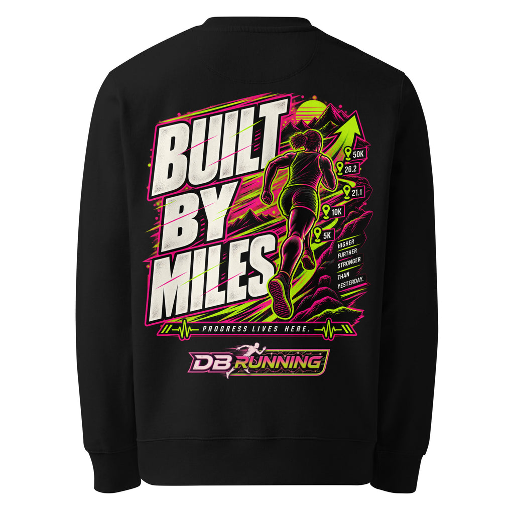 Built by Miles Female - Heavyweight Sweatshirt - DB Running
