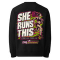 She Runs This - Heavyweight Sweatshirt - DB Running