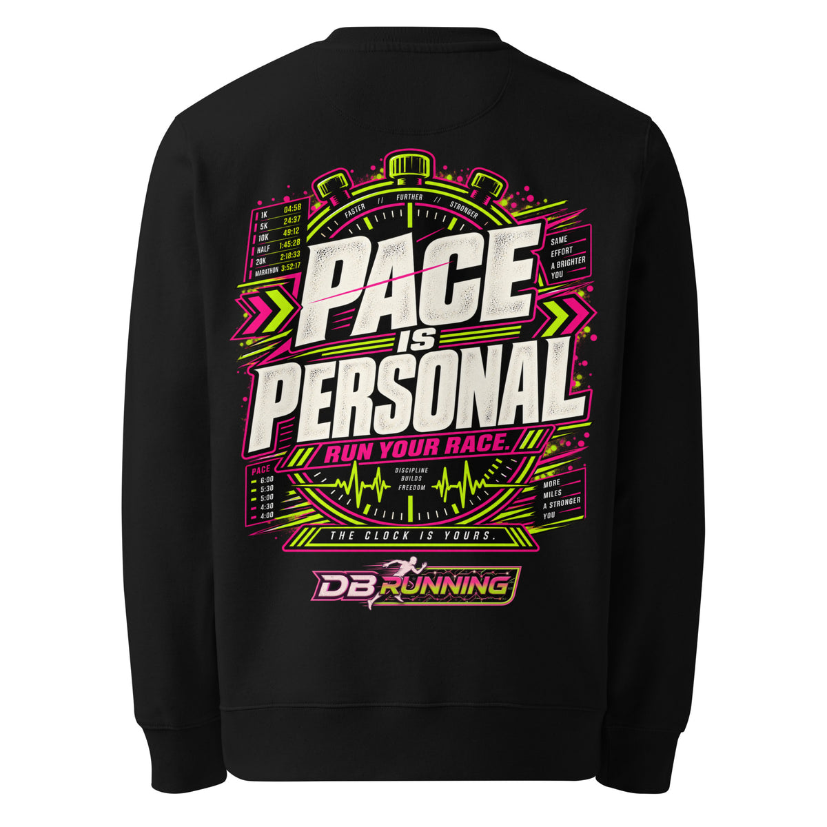 Pace is Personal - Heavyweight Sweatshirt - DB Running