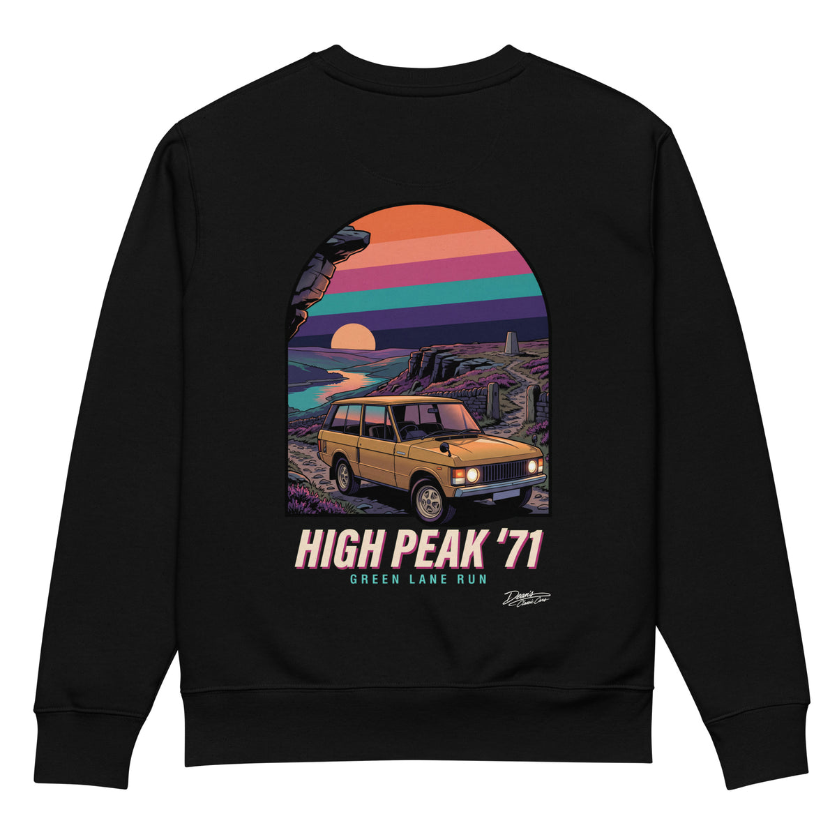 Range Rover High Peak Heavyweight Sweatshirt - Dean's Classic Cars