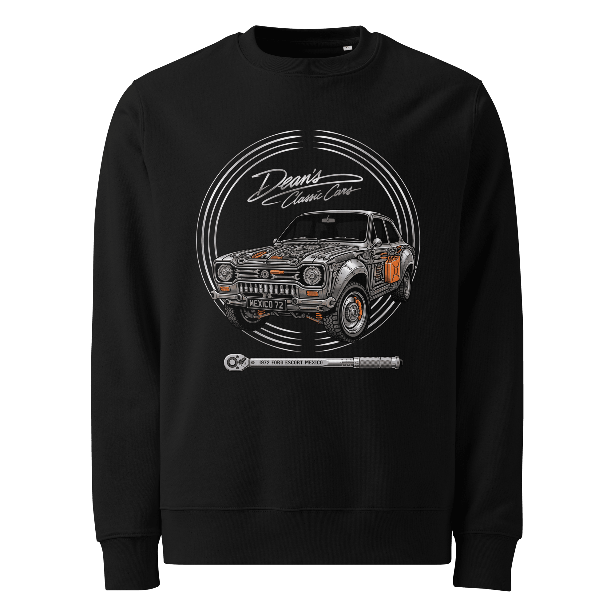 Escort Mexico Rally Forged Heavyweight Sweatshirt - Dean's Classic Cars