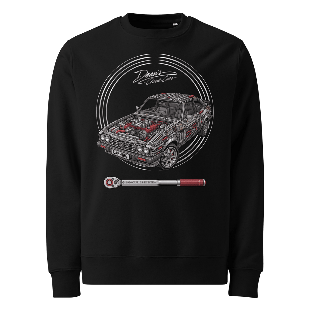 Capri Injection Cologne Six Heavyweight Sweatshirt - Dean's Classic Cars