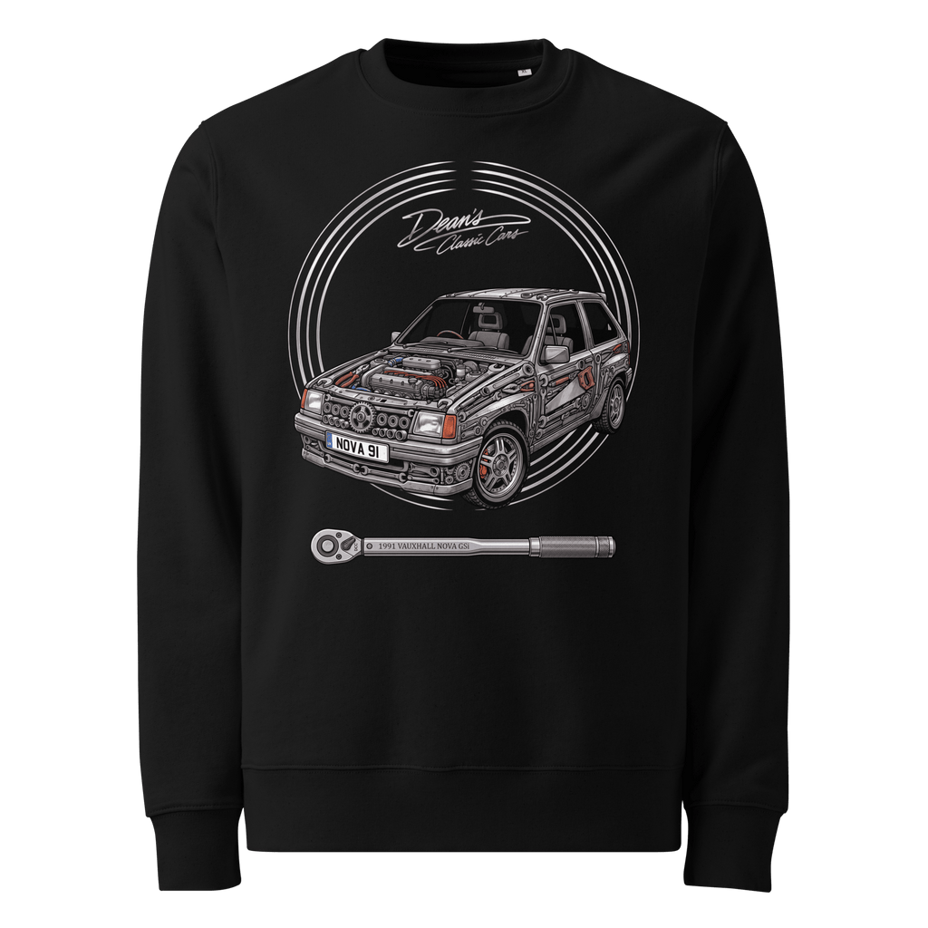 Nova GSi Cog Grille Heavyweight Sweatshirt - Dean's Classic Cars